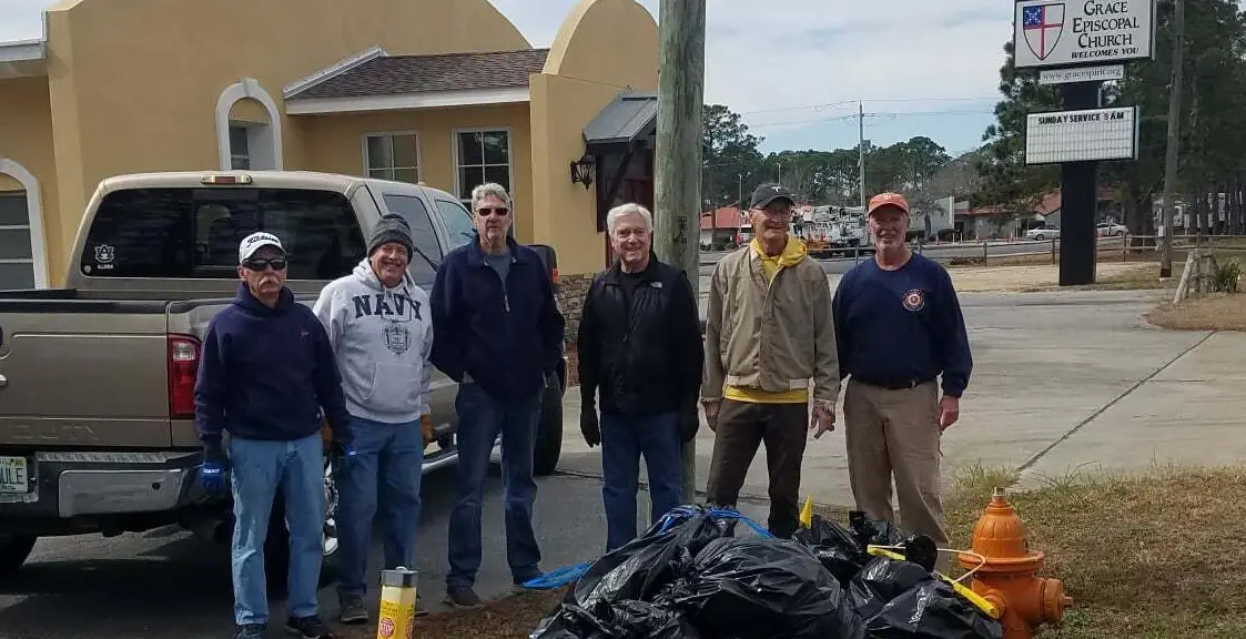 Mens group together